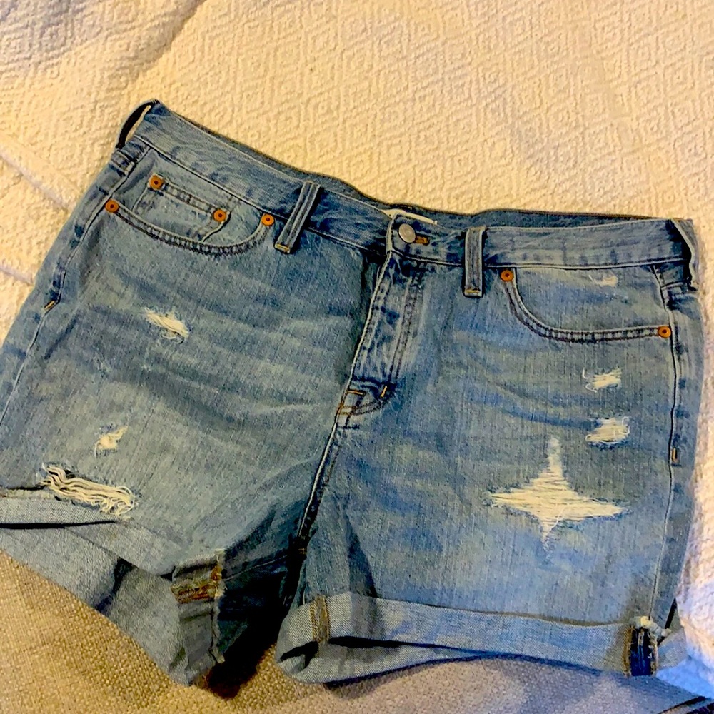 Madewell jean shorts